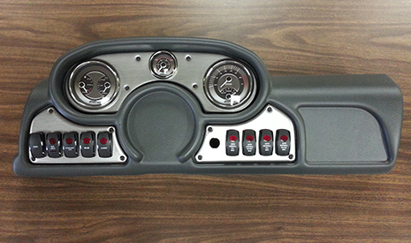 Custom Dashboard Assembly for a Boat Manufacturer